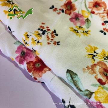 100% Printed Woven Rayon Viscose Challis Fabric